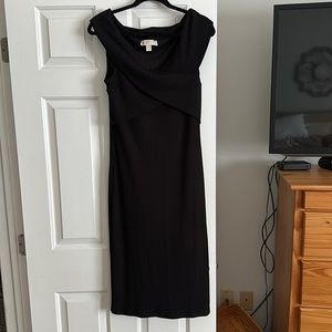 Michael Kors Black ribbed dress, Large